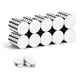 thumbnail image 1 of Pack 200 imanes magnéticos 5x2 mm refrigerador plateado, 1 of 3