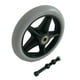 thumbnail image 3 of Rueda Delantera De La Silla De Ruedas PVC De 6 "PVC Para Los Accesorios De Rollador, 3 of 3