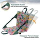 thumbnail image 3 of Cojín plegable impermeable para gradas con estampado floral JLDTOP, 3 of 9