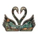thumbnail image 3 of Figuras De Pareja De Cisnes De Madera, Estatuas, Regalo De San Valentín Para Decoración De Encimeras, 3 of 3
