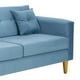 thumbnail image 4 of Sofa New Retro 3c Felpa 01 Azul Petroleo, 4 of 6