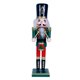 thumbnail image 3 of Figura De Soldado Cascanueces De 30 Cm, Adorno Navideño Para Estantería De Dormitorio, Verde, 3 of 5