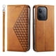 thumbnail image 4 of Funda Flip FOXDOCK para Xiaomi Redmi 15C , Estilo Billetera con Diseño Rombo, Correa de Mano y Soporte, Uso Diario, 4 of 6