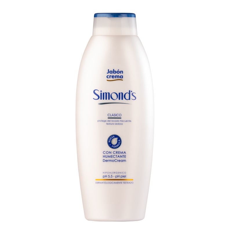 Jabón Crema Ph 5,5 Botella 850 ml Simond’s