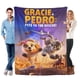 thumbnail image 1 of Gracie y Pedro anti-pilling, suave, ligera, esponjosa y acogedora de lujo para hogar y cocina – Perfecta para niños y adultos,130X150cm, 1 of 6