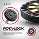 thumbnail image 3 of Dartboard Winmau Blade 6 Professional Bristle con torneo, 3 of 8
