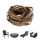 thumbnail image 1 of Uxcell 1-Pack Kit de Reparación de Mimbre, 8mm x 66ft/20m Suministros de Reemplazo de Ratán Plano de Plástico para Reparación de Muebles de Patio [Caqui], 1 of 7