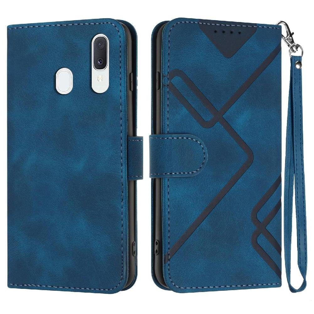 Funda Foxdock Para Samsung Galaxy A30/a20 – Tipo Libro Con Soporte, Billetera, Correa Y Diseño Elegante