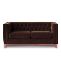 Latam Home - Sofa Roma 2 C Tela Velvet Chocolate