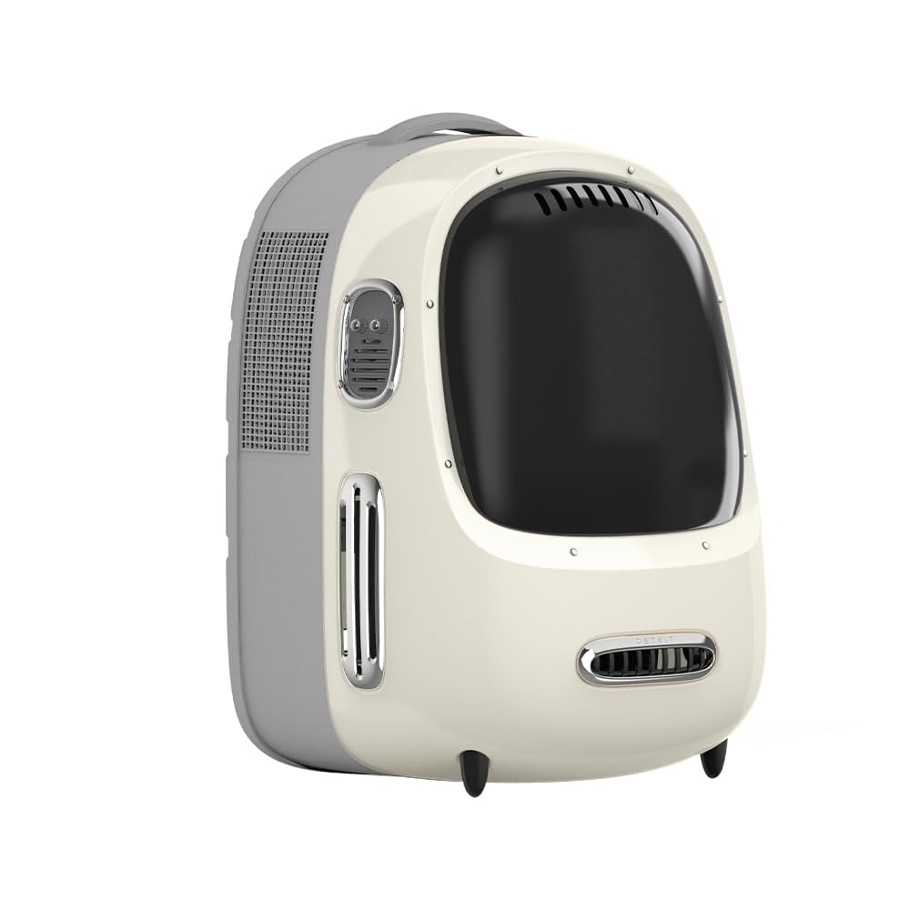 Mochila Para Gatos Petkit Con Ventilador Y Luz Para Mascotas De 8 Kg