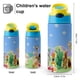 thumbnail image 2 of Tiny Bunch Baby TV Botella de Agua con Tapa Pop Top de Un Toque, Acero Inoxidable, a Prueba de Fugas, para Deportes, Botella Infantil azul 12 oz, 2 of 6