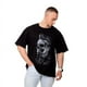 thumbnail image 2 of Polera Hombre Oversize Estampado Barber Negro Talla L, 2 of 5
