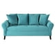 thumbnail image 1 of Sofa Lua 3c Felpa 20 Turquesa, 1 of 4