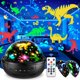 thumbnail image 1 of Proyector de luz nocturna con diseño de dinosaurios PIKOY, de 3 a 8 años, con mando a distancia, 1 of 7