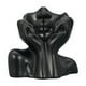 thumbnail image 2 of Escultura De Resina Con Forma De Florero Para Mueble De TV, Mesita De Noche, Sala De Estar, Color Negro, 2 of 3