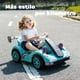 thumbnail image 4 of Auto Electrico Niños Karting Con Control, Luz Y Sonido Turquesa, 4 of 8