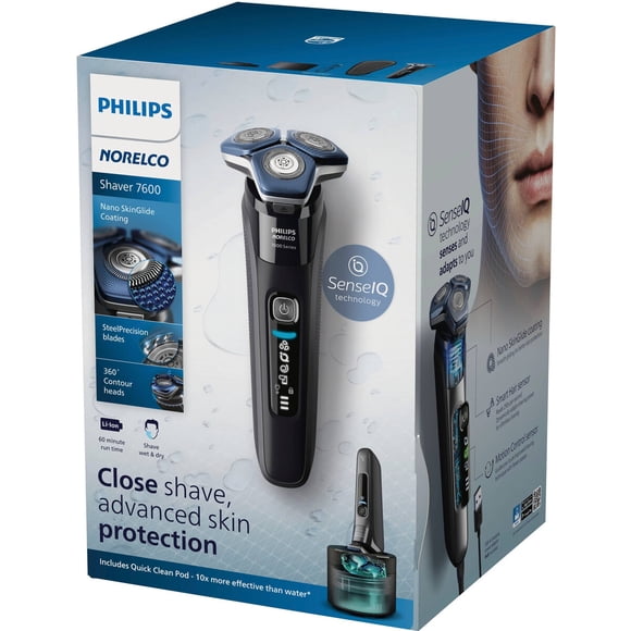 Afeitadora Philips Norelco 7600 Recargable WetDry SenseIQ
