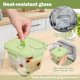 thumbnail image 5 of Recipientes de vidrio borosilicato Susukkie, 940 ml, 4 unidades, 5 of 8