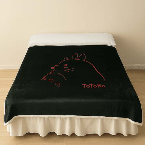 Sintec Chile - Cobertor Sherpa Totoro 1.5 Plazas