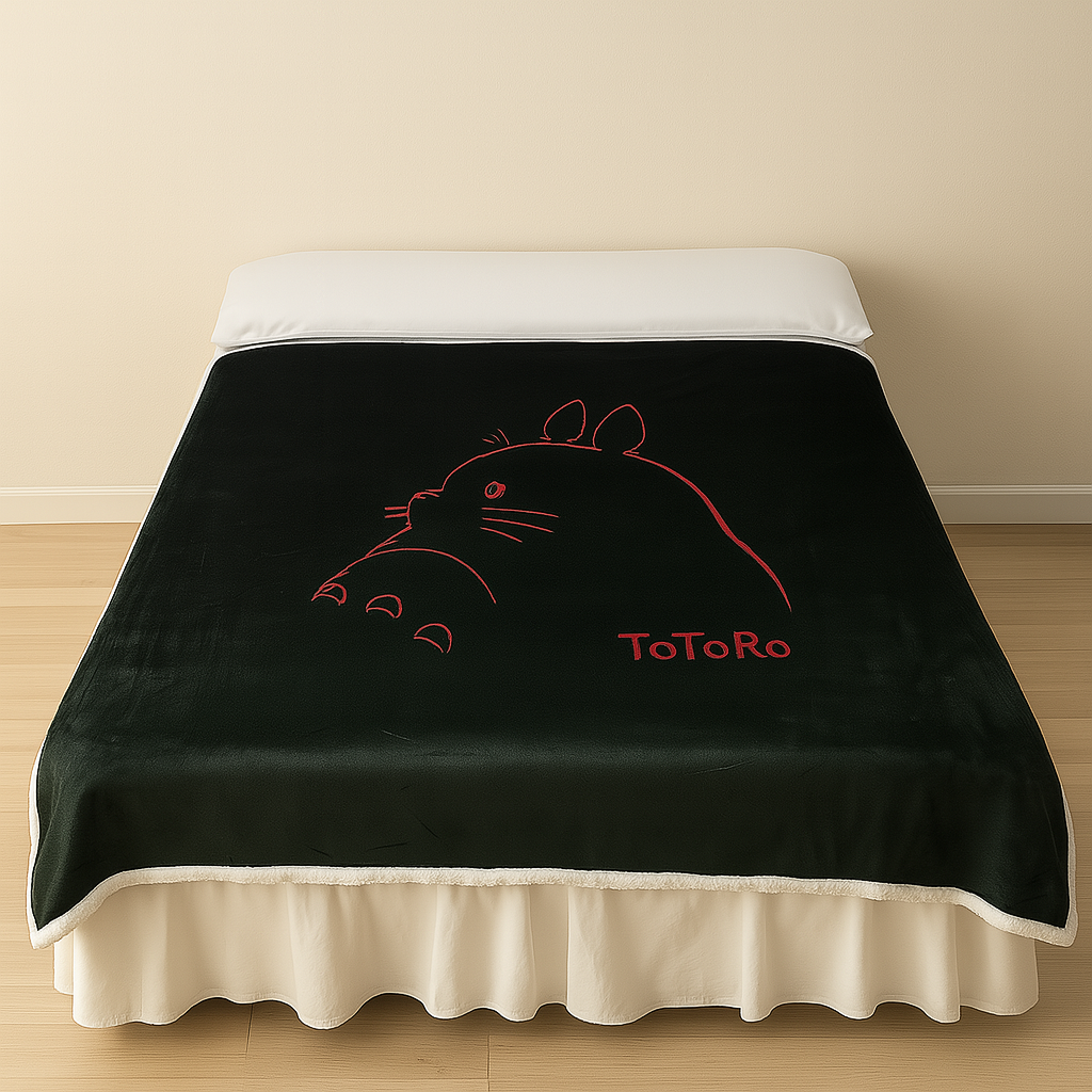 Sintec Chile - Cobertor Sherpa Totoro 1.5 Plazas