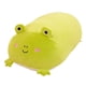 thumbnail image 1 of Almohada De Dibujos Animados De Animales, Juguete De Peluche Relleno De Dibujos Animados Para El Escritorio Del Hogar, Rana Verde De Vacaciones, 1 of 3