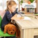 thumbnail image 3 of Almohadilla de regazo pesada ODOXIA Dog Buddy para niños de 2,27 kg con bolsa, 3 of 7