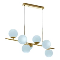 Genérico - Lámpara Techo Diseño Suspensión Orbital Colgante Hogar Jhn