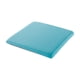 thumbnail image 4 of Cojín Cuadrado De Espuma Viscoelástica Para Silla, Ideal Para Coche, Conducir, Dormitorio, Oficina, Color Azul Claro., 4 of 5