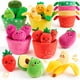 thumbnail image 1 of Juguetes Sensoriales De Frutas Y Verduras De Peluche Para Bebé De 6 A 12 Meses, 1 of 9