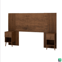 Be Design - Respaldo Box Lady Ripada Caramelo