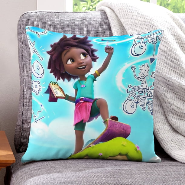 Eureka Fundas de almohada de terciopelo con tema, regalos de funda de almohada, decoración para el hogar, cojín de lanzar, regalo de cumpleaños para fans y parejas.61*61cm.