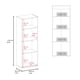 thumbnail image 3 of Closet 3 Puertas Tuhome 170x60x40,2 Cm Bardolino, 3 of 3