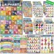 thumbnail image 1 of Arte de Pared YIYDONG 43 × 33 cm – Set de 24 Pósteres de Lengua de Señas Americana (ASL), 1 of 6