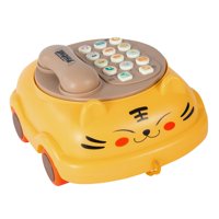 Magideal - Juguete De Aprendizaje Temprano De Teléfono De Imitación, Piano, Juguete Interactivo Para Padres E Hijos, Juguete Sensorial Para Niño Y Niña, Regalo , Tigre