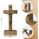 thumbnail image 3 of Crucifijo de madera KUXBET de 5 pulgadas con Jesús, 3 of 3