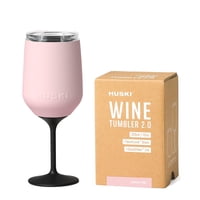 Vaso De Vino Huski 2.0 Con Triple Aislamiento, 350 Ml, Acero Inoxidable