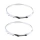 thumbnail image 3 of 2 Piezas 14 pulgadas Sanre Drum Hoop Ring Rim Die Cast Hoops 8 Hole, 3 of 5