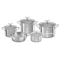 Juego De Ollas Electrolux 5 Unidades Acero Inoxidable