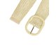thumbnail image 2 of INSPIRE CHIC Cinturones Anchos de Mujer Cinturones Trenzados Tejidos para Vestido Hebilla Gruesa 22.83-37.01" Beige, 2 of 4