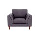 thumbnail image 1 of Sofa Lino Milan 2 Cuerpos Gris Oscuro, 1 of 5