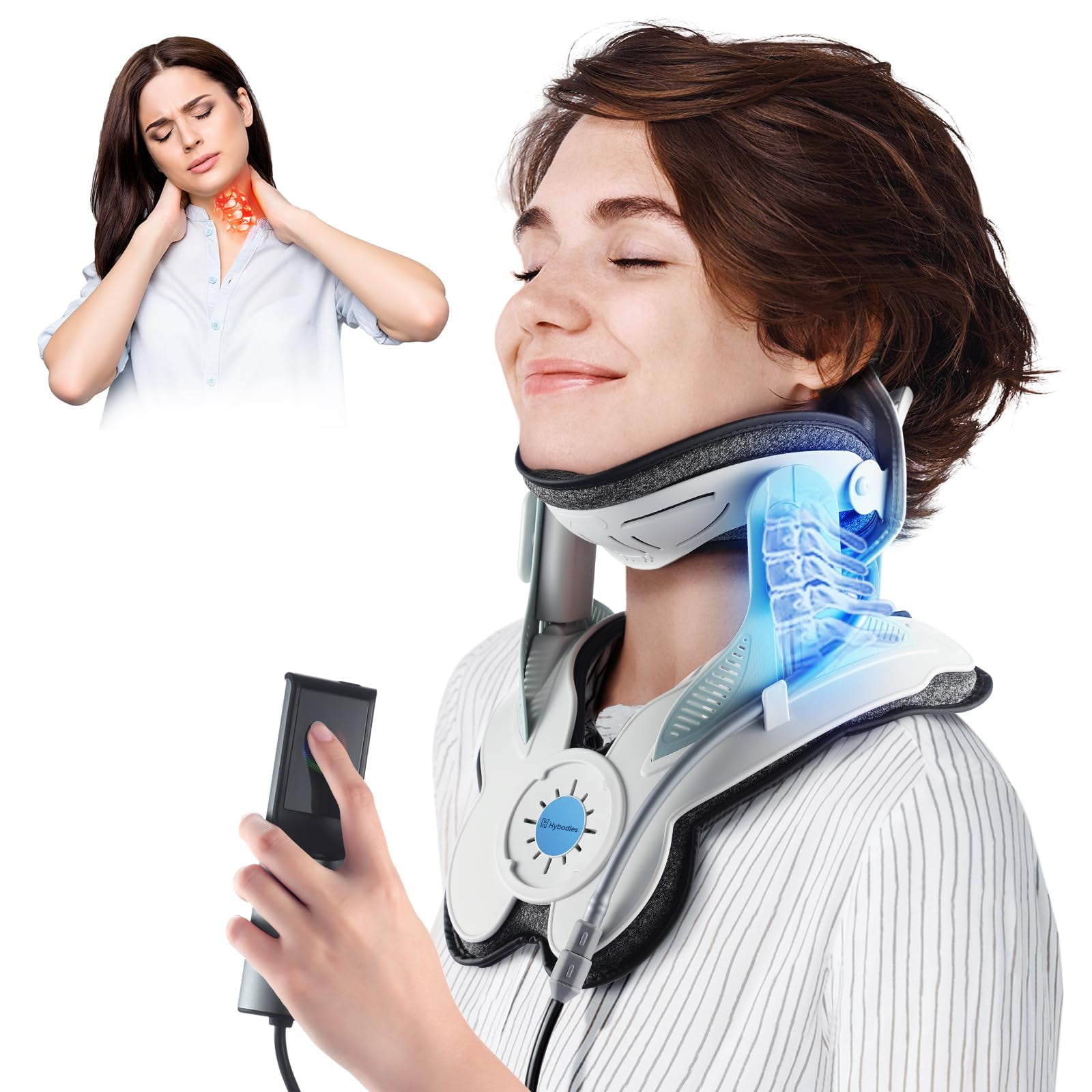 Aparato De Tracción Cervical Hybodies Neck Stretcher