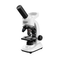 Novystor - Microscopio Educativo Profesional 16000X Blanco Con Muestras