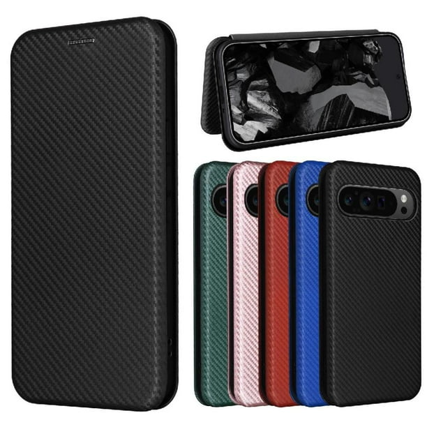 Funda Flip para FOXDOCK Google Pixel 9 pro - Funda magnética de negocios, funda protectora delgada