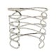 thumbnail image 2 of Brazalete De Moda Superior Ajustable Abierto Ahuecado Joyería Plata, 2 of 5