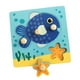 thumbnail image 1 of Rompecabezas De Dibujos Animados De Madera Juego De Combinación De Formas Para Peces De 2 3 4 Años, 1 of 5