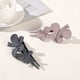 thumbnail image 4 of Vintage Barrettes: Frosted Plastic Butterfly Hair Clip - A Stylish Hair Accessory for Women, 4 of 5
