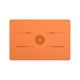 thumbnail image 1 of Esterilla De Yoga Antideslizante Para Adultos, Unisex, Esterillas De Entrenamiento Para Meditación, Gimnasio En Casa, Color Naranja, 1 of 5