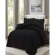 thumbnail image 4 of Pack Cobertor De Invierno Con Textura 2 Plazas 230x250cm Negro, 4 of 4