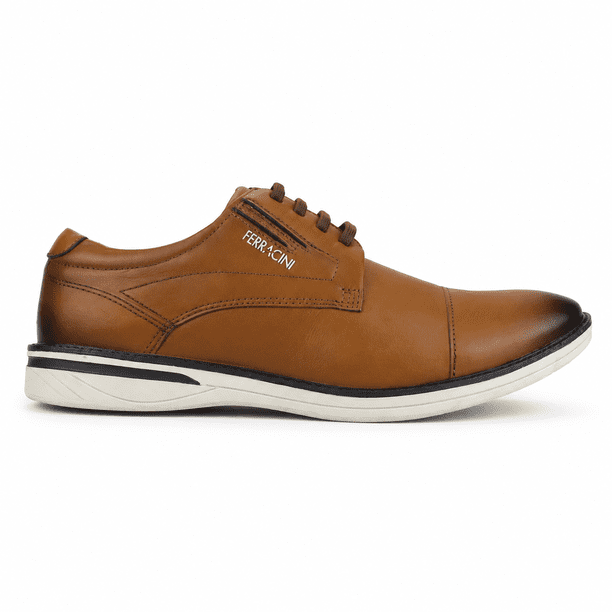 Zapato Café Hombre Casual Ferracini 3622