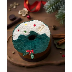 Genérico - Cojín Navideño Diseño Dona